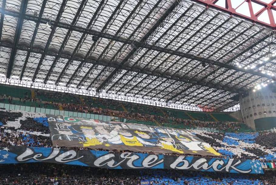 “We are back”, l’Inter è tornata in Champions. LaPresse